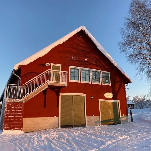 Newly built apartment next door to the sheep，位于Norrfjärden的酒店
