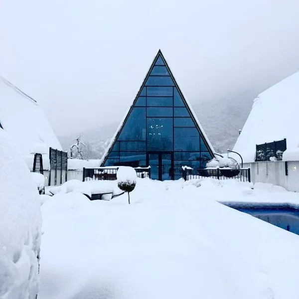 Qafqaz Falcon Chalet Hot Pool，位于盖贝莱的酒店