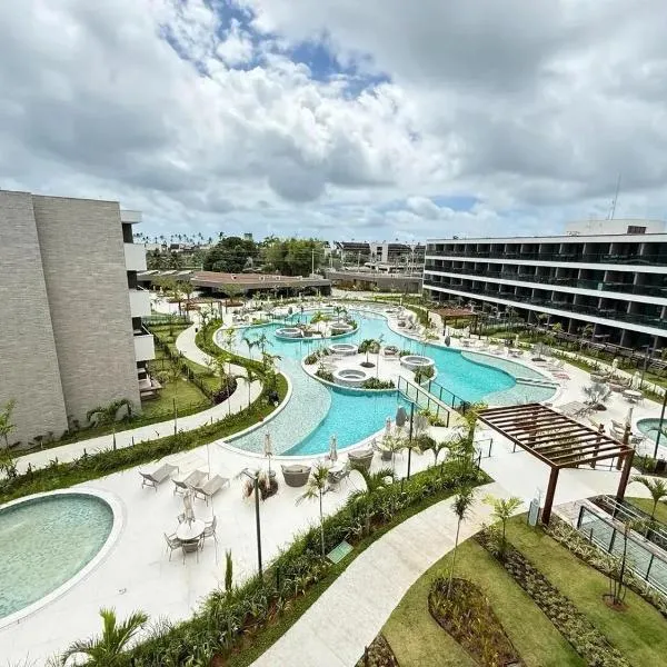 Flat Garden 02-A - Beach Class Verano - Porto de Galinhas，位于伊波茹卡的酒店