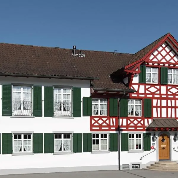 火车站酒店，位于Zuckenriet的酒店