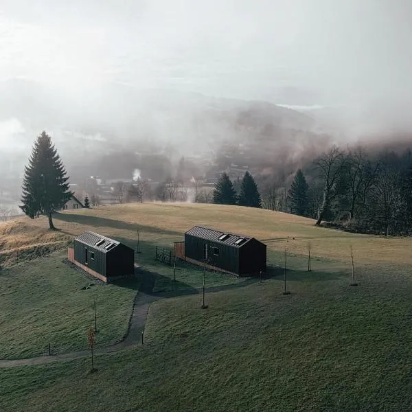 Hapfn Tiny Houses mit Hot Tub，位于Eibiswald的酒店
