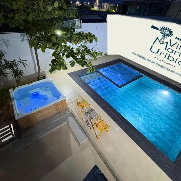 Hotel y Piscina Villa Maria Uribia，位于Uribia的酒店