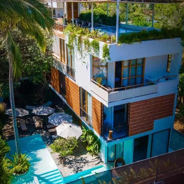 Agua de Luna Hotel Boutique, San Pancho Nayarit，位于圣法兰西斯克的酒店