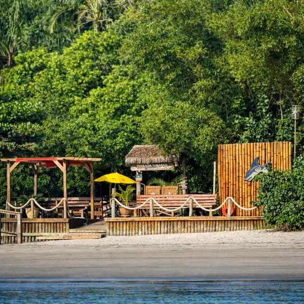 Pousada & Camping Tubarão，位于蜜岛的酒店