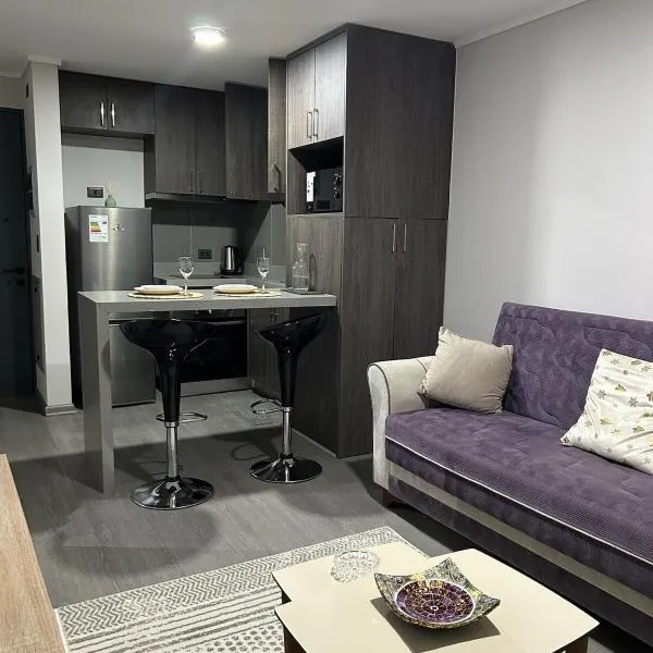 Departamento moderno céntrico con piscina 2 Habitaciones 2 Baños，位于奇廉的酒店