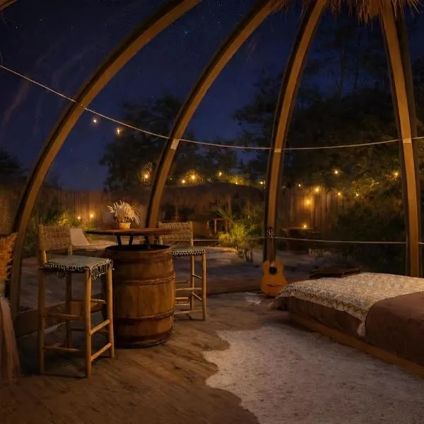 BOHO LODGE - Nuit insolite - Romantique & Spa，位于Lagnieu的酒店