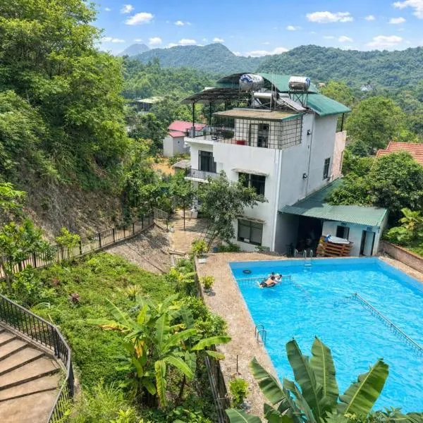 Cúc Phương Mebi Hotel，位于Nho Quan的酒店