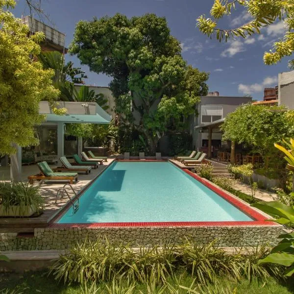 涂鸦别墅旅馆，位于莫罗圣保罗的酒店