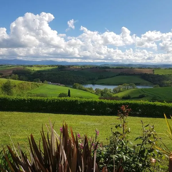 Maison spacieuse face aux Pyrénées，位于Carla-Bayle的酒店