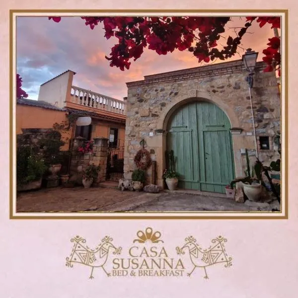 Casa Susanna Rural Sardinia，位于Sini的酒店