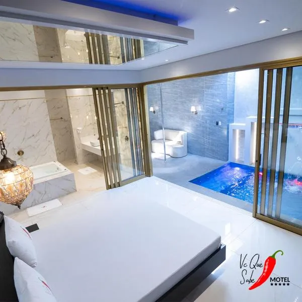 Motel Você Que Sabe Temático Deluxe，位于卡夸尔的酒店