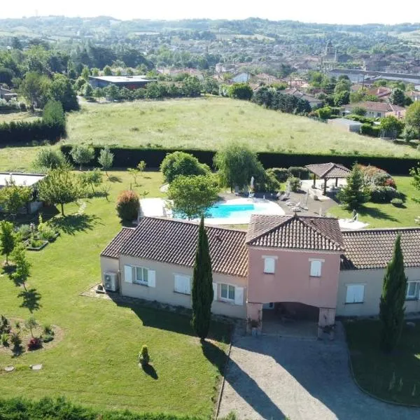 DOMAINE D'ELUSA，位于维克费藏萨克的酒店