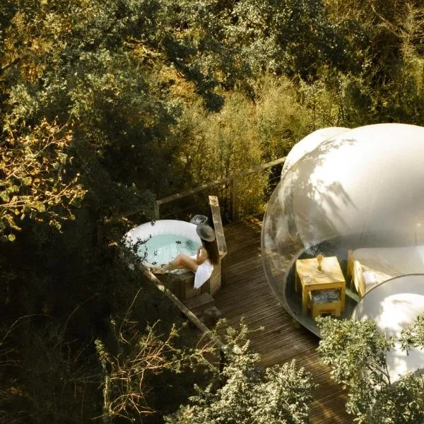 Bulle transparente，位于Champfromier的酒店