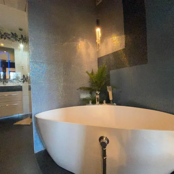 Apartament z sauną, wanną, 46m2, ASENATA Ustroń Centrum，位于乌斯特龙的酒店