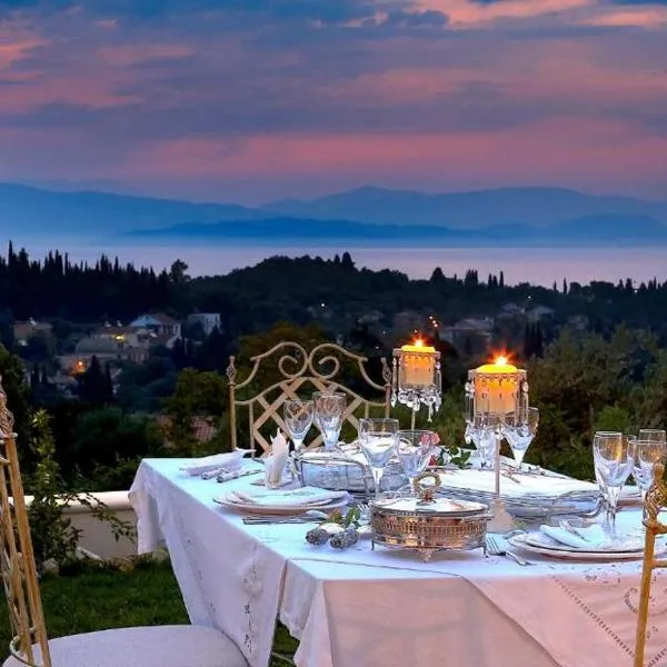 Corfu Olive Village with Swimming Pool Castello Di Vista，位于Análipsis的酒店