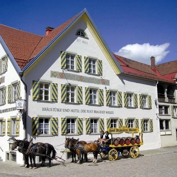 帕斯特酒店，位于Stiefenhofen的酒店