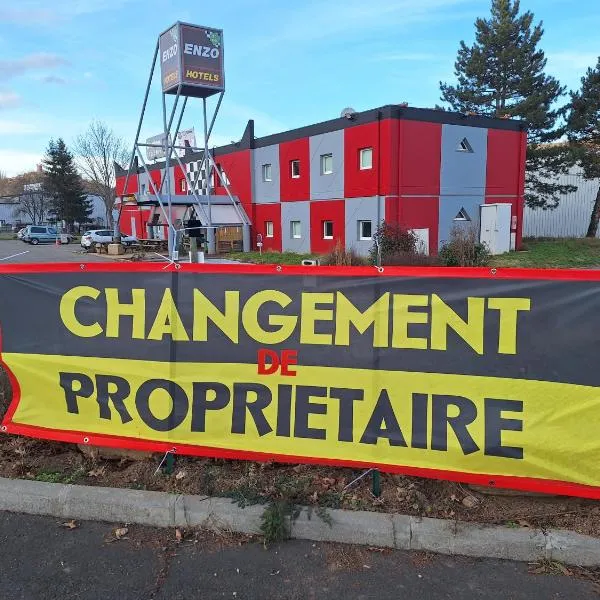 ENZO HOTELS GREEN proximité ZENITH D' AUVERGNE Ex F1 FORMULE 1 CLERMONT FERRAND ISSOIRE COUDES，位于Coudes的酒店