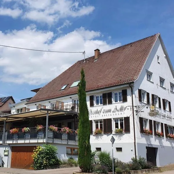 Gasthof zum Adler - Wahlwies-3 km z Bodensee Hotel geöffnet - Rest-Mo-Di-geschl，位于史塔卡赫的酒店