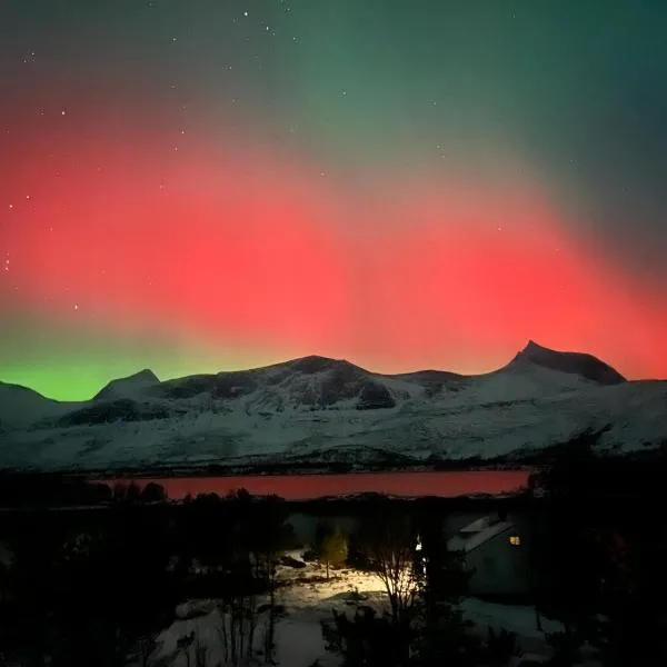 Efjord and Stetind Resort - Cabin Kulhorn，位于Ballangen的酒店