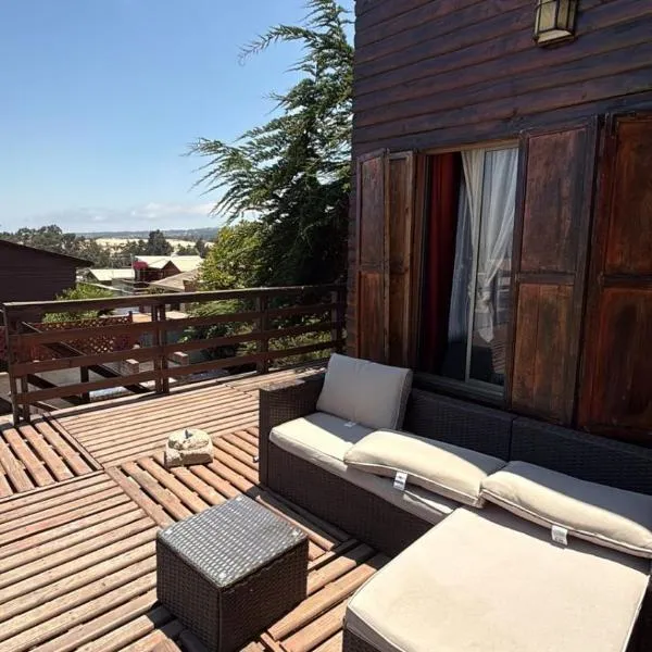 Cabaña Las Cruces，位于拉斯克鲁塞斯的酒店