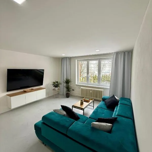 Apartment Pardubice Centrum，位于帕尔杜比采的酒店
