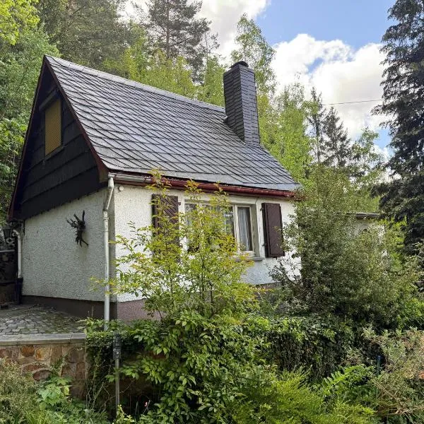 Waldhaus zur Kleinbahn，位于Glashütte的酒店
