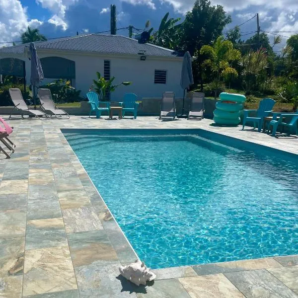 Coco-orchidées Le Domaine Mannou，位于圣罗斯的酒店