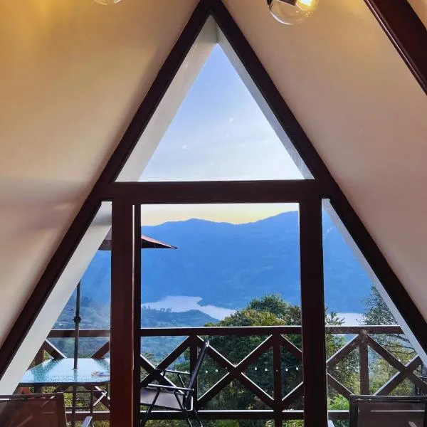 Chalet Maranatha Vista Única Represa de Chivor，位于Macanal的酒店