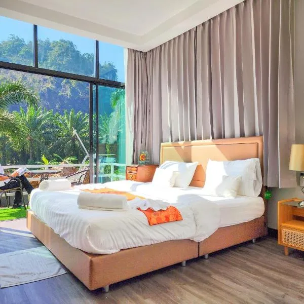 Khaosok Chao eco farm stay，位于考索的酒店