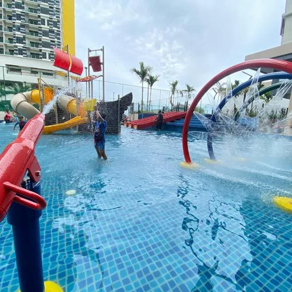 Bali Residence Level 36 5pax Netflix Seaview，位于马六甲的酒店