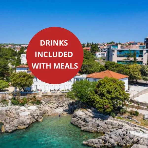 Villa Tamaris - Hotel Resort Dražica，位于克尔克的酒店