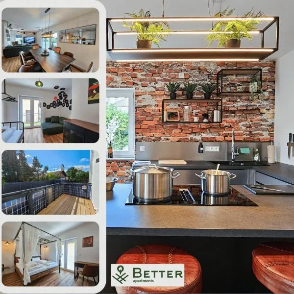 BETTER l industriaI apartment l Heimkino，位于Altusried的酒店