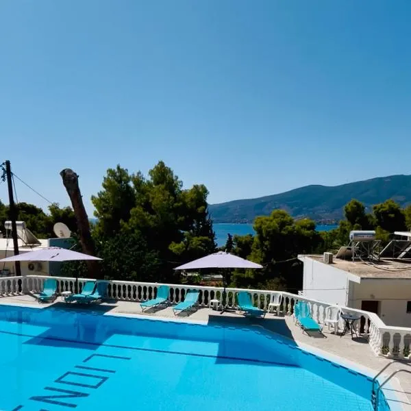 Lions Poros Apartments，位于波罗斯的酒店