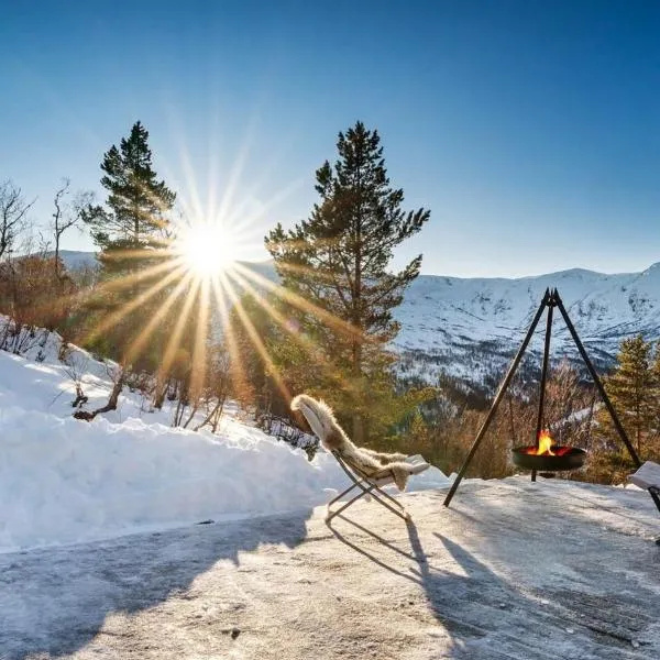 Panoramic View of Voss - Private Cabin & Patio，位于沃斯的酒店