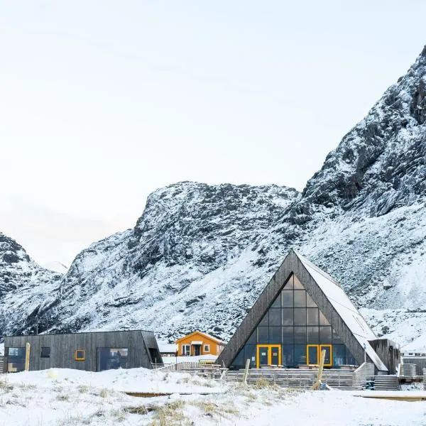 Lofoten Beach Camp，位于拉姆贝格的酒店