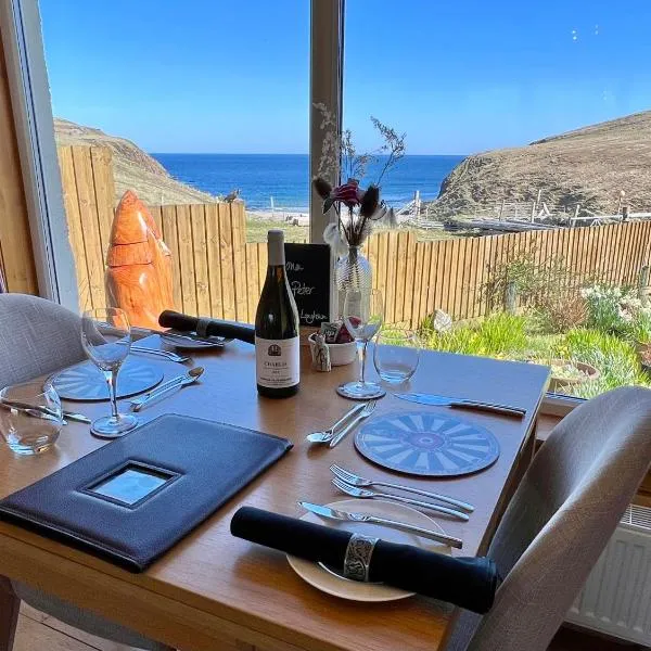 SEAcroft Licensed B&B and Restaurant，位于Aird Uig的酒店