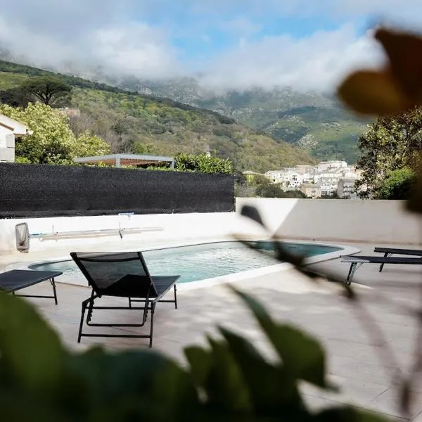 Appartement entre mer et montagne，位于巴斯蒂亚的酒店