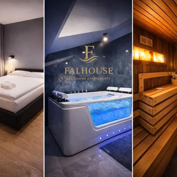 FalHouse- luksusowe apartamenty z jacuzzi & sauna，位于莱斯科的酒店