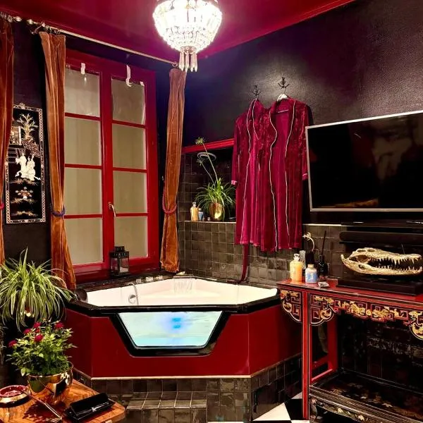 Un sublime love appartement unique à Dijon，位于第戎的酒店