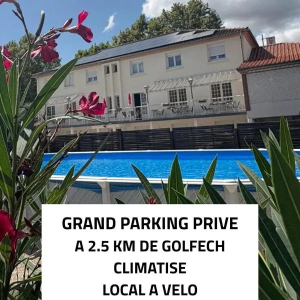 拉马吉斯特勒酒店，位于Lamagistère的酒店