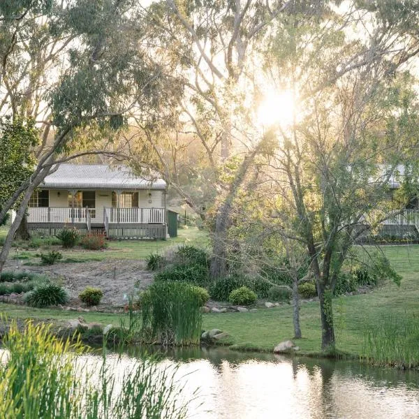 花岗岩花园小屋及湖泊度假住宿加早餐旅馆，位于史丹霍普的酒店
