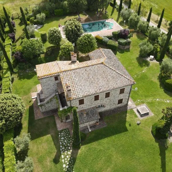 Villa Tiberini Wine Relais，位于托里塔迪谢纳的酒店