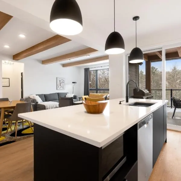 Magnifique Condo pour 4 à Orford，位于梅戈格的酒店