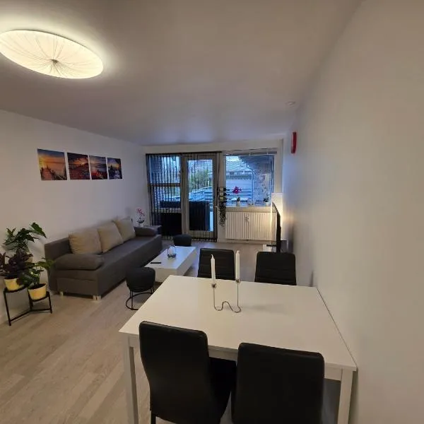 2 room apartment in Horsens，位于霍森斯的酒店