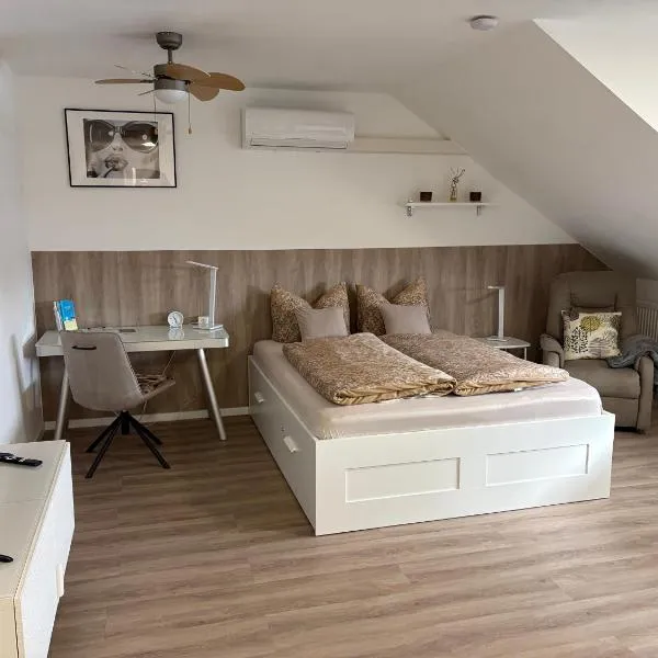 Große gemütliche Ferienwohnung mit Klimaanlage, Parkplatz inklusive TOP !，位于菲尔特的酒店