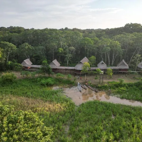 CAMUNGO jungle Lodge in indigenous community ALL INCLUSIVE，位于Puerto Franco的酒店