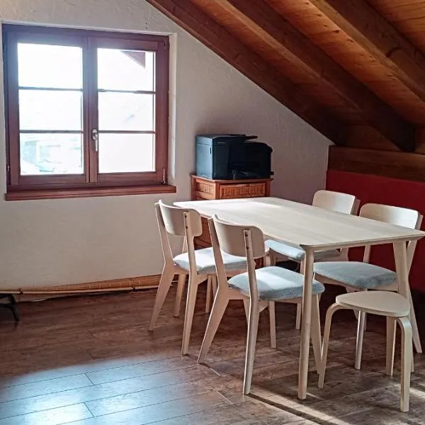 Privater 3-Zimmer-Gästebereich im Haus mit separatem Zugang nahe Langenthal，位于Roggwil的酒店