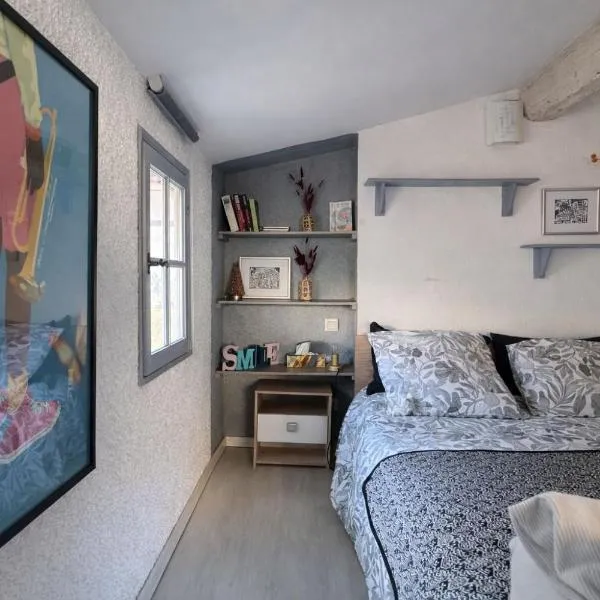 Studio spacieux sous les toits de Perpignan，位于佩皮尼昂的酒店