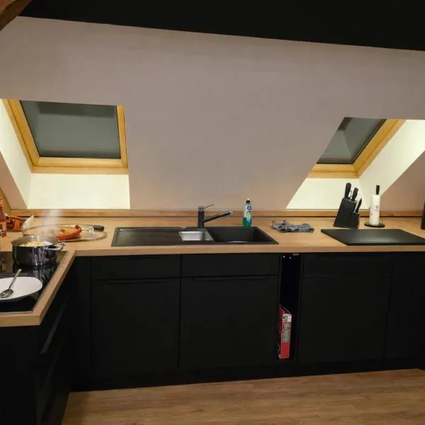 Ferienwohnung NR4 DG Klima，位于大雷申的酒店