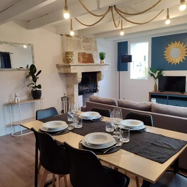 Maison cosy à la campagne rénovée，位于Saint Denis Du Pin的酒店